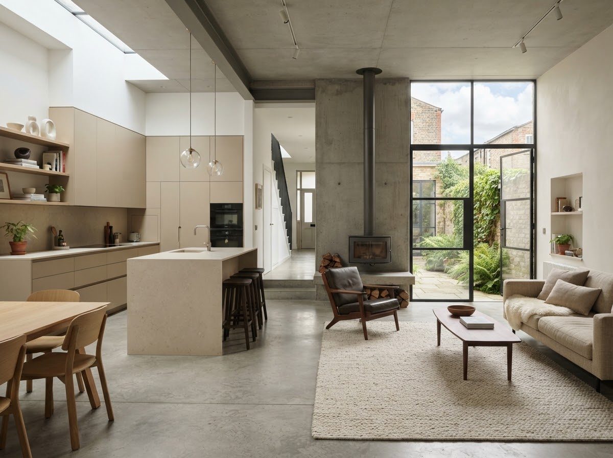Terraced-home renovation with considered residential detailing